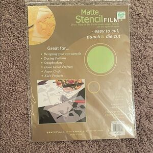 Grafix Matte Stencil Film